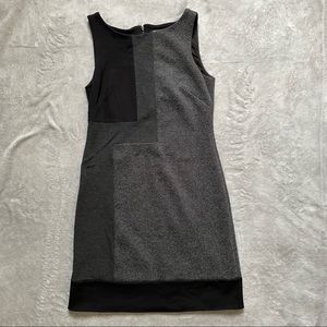 black and grey dress